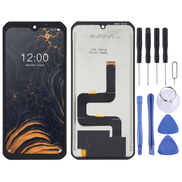 LCD Screen and Digitizer Full Assembly for Doogee S88 Pro