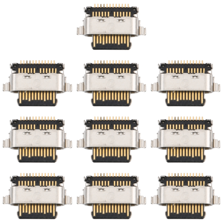 For Motorola Moto G60 / G60s 10pcs Charging Port Connector