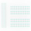 2UUL 1000pcs/set Phone Camera Protective Sticker For After Market Phone Repair
