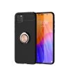 For Huawei Y5P Metal Ring Holder 360 Degree Rotating TPU Case