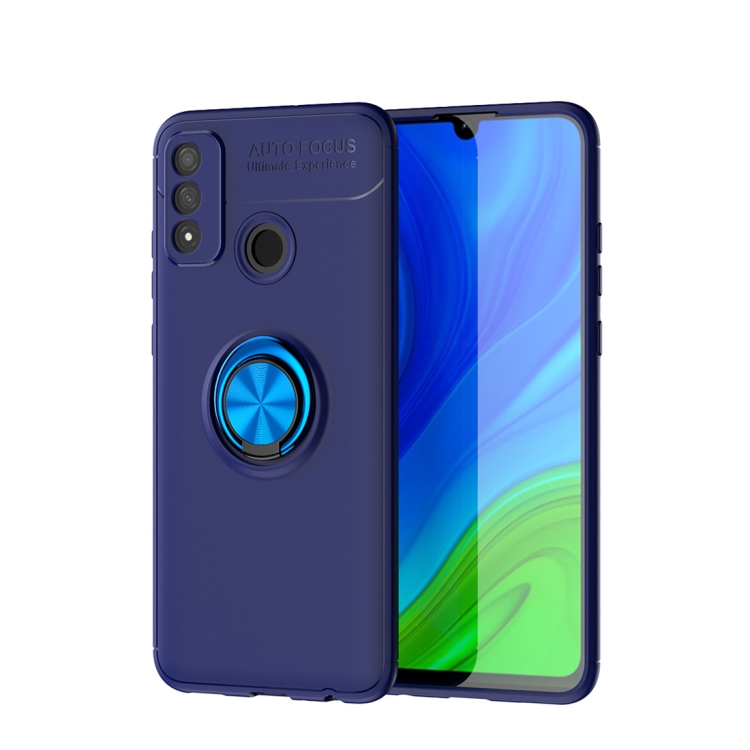 For Huawei P smart 2020 Metal Ring Holder 360 Degree Rotating TPU Case