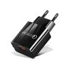Mini QC3.0 USB 18W Mobile Phone Tablet Universal Fast Charger, EU Plug