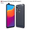 Brushed Texture Carbon Fiber TPU Case for Huawei Y9 Prime 2019 / P smart Z