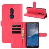 For Nokia C3 Litchi Texture Horizontal Flip Leather Case with Holder & Card Slots & Wallet