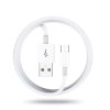 XJ-020 2A USB Male to Micro USB Male Interface Charge Cable, Length: 1m