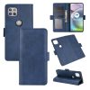 For Motorola Moto G 5G Dual-side Magnetic Buckle Horizontal Flip Leather Case with Holder & Card Slots & Wallet