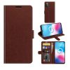 For Alcatel 1S 2021/3L 2021 R64 Texture Single Horizontal Flip Protective Case with Holder & Card Slots & Wallet& Photo Frame