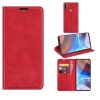 For Motorola Moto E7 Power Retro-skin Business Magnetic Suction Leather Case with Holder & Card Slots & Wallet