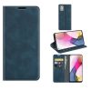 For Motorola Moto G Stylus 2021 Retro-skin Business Magnetic Suction Leather Case with Holder & Card Slots & Wallet