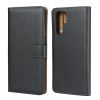 Leather Horizontal Flip Holster For Huawei P30 Pro with Magnetic Clasp and Bracket and Card Slot and Wallet