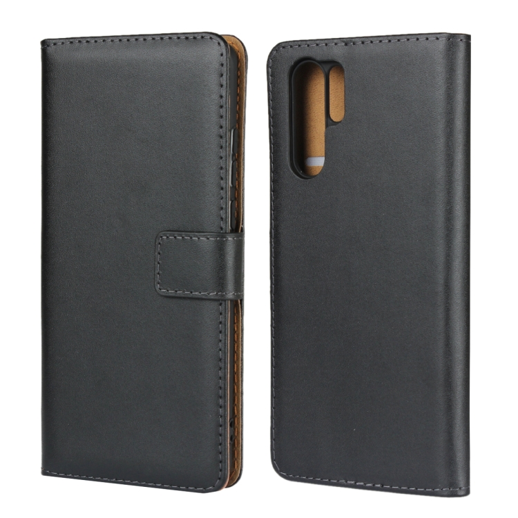 Leather Horizontal Flip Holster For Huawei P30 Pro with Magnetic Clasp and Bracket and Card Slot and Wallet
