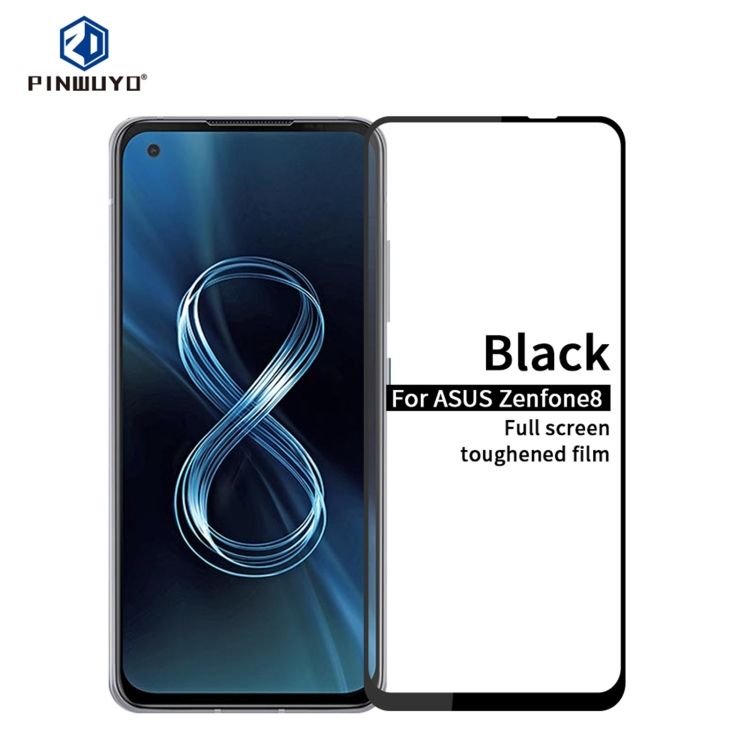 PINWUYO 9H 2.5D Full Screen Tempered Glass Film