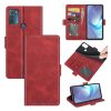 For Motorola Moto G50 Dual-side Magnetic Buckle Horizontal Flip Leather Case with Holder & Card Slots & Wallet