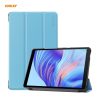 ENKAY PU Leather + Plastic Case with Three-folding Holder for Huawei MatePad T8 / Honor Tablet X7