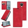 For Nokia G10/G20 Retro-skin Business Magnetic Suction Leather Case with Holder & Card Slots & Wallet