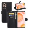 For Honor 50 Litchi Texture Horizontal Flip Protective Case with Holder & Card Slots & Wallet