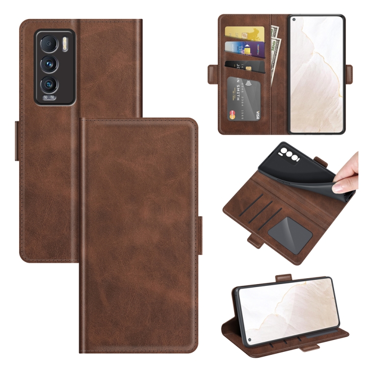 For OPPO Realme GT Master Dual-side Magnetic Buckle Horizontal Flip Leather Case with Holder & Card Slots & Wallet