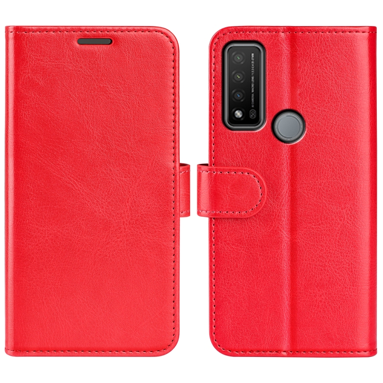 For TCL 20 R 5G R64 Texture Single Horizontal Flip Phone Protective Case with Holder & Card Slots & Wallet& Photo Frame