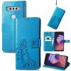 Four-leaf Clasp Embossed Buckle Mobile Phone Protection Leather Case