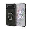 For Google Pixel 6a Ring Holder PU Phone Case