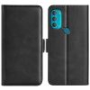For Motorola Moto G71 5G Dual-side Magnetic Buckle Leather Phone Case