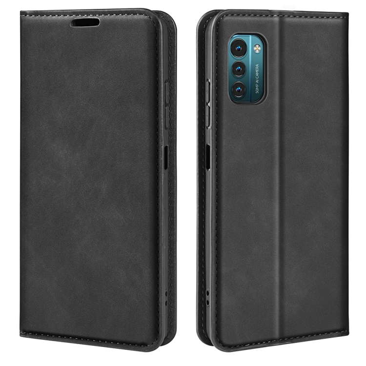 For Nokia G11/G21 Retro-skin Magnetic Suction Leather Phone Case