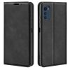 For Motorola Moto E32 4G Retro-skin  Magnetic Suction Leather Phone Case