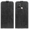 For ZTE Blade A52 R64 Texture Vertical Flip Leather Phone Case