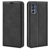 For Motorola G62 5G Retro-skin Magnetic Suction Leather Phone Case