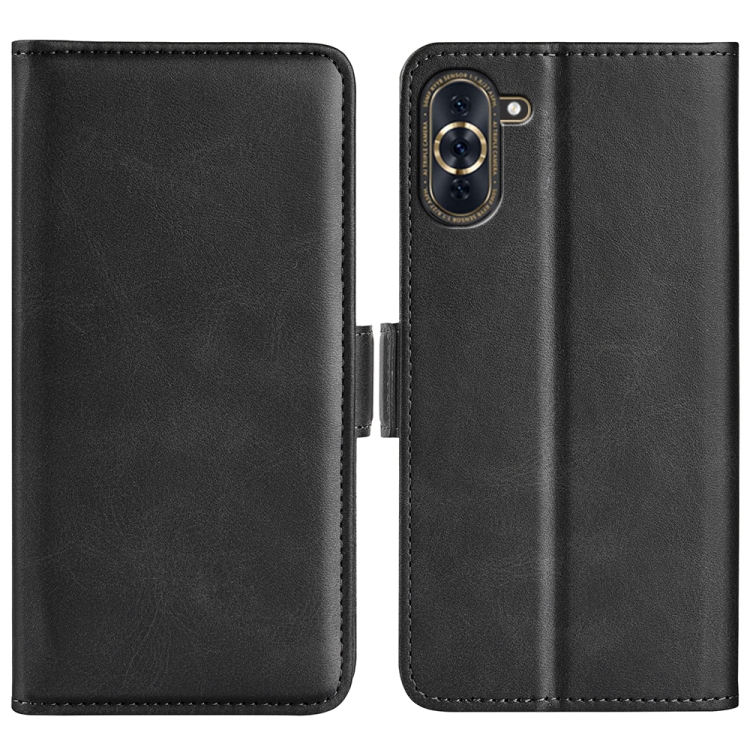 For Huawei Nova 10 Dual-side Magnetic Buckle Horizontal Flip Leather Phone Case