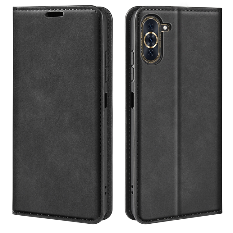 For Huawei Nova 10 Pro Retro-skin Magnetic Suction Leather Phone Case