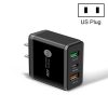 45W PD3.0 + 2 x QC3.0 USB Multi Port Quick Charger, US Plug
