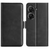 For Asus Zenfone 9 Dual-side Magnetic Buckle Horizontal Flip Leather Phone Case