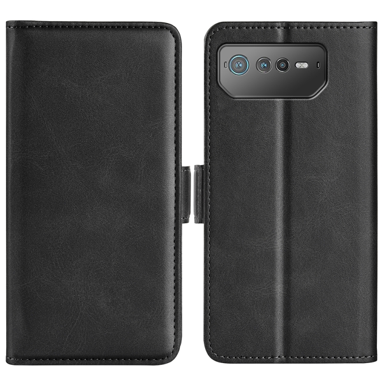For Asus ROG Phone 6 Dual-side Magnetic Buckle Horizontal Flip Leather Phone Case