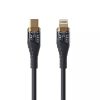 PD30W USB-C / Type-C to 8 Pin Transparent 3A Fast Charging Data Cable, Length: 1m