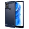 For Motorola Moto G Play 2023 Brushed Texture Carbon Fiber TPU Phone Case