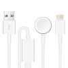 For Apple Watch Series & iPhone 2 in 1 USB Magnetic Charging Cable 3.93ft/1.2m
