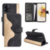 For Motorola Moto G73 Stitching Horizontal Flip Leather Phone Case