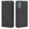 For Motorola Moto E22 / E22i Retro-skin  Magnetic Suction Leather Phone Case