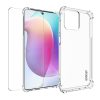 ENKAY Transparent TPU Shockproof Phone Case with Glass Film