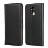 Leather Horizontal Flip Holster for Huawei Mate 20 Lite / Maimang 7 with Magnetic Clasp and Bracket and Card Slot and Wallet