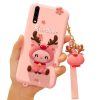 Cartoon All-inclusive Anti-drop Silicone Cover for Huawei P30 Pro