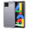 Brushed Texture Carbon Fiber TPU Case for Google Pixel 4