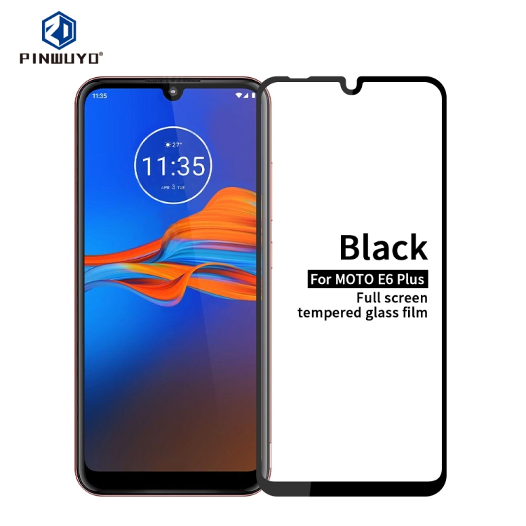 PINWUYO 9H 2.5D Full Screen Tempered Glass Film