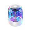 C7 Bluetooth 5.0 Speaker Transparent LED Luminous Subwoofer TWS 6D Surround HIFI Stereo Cool Audio