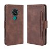 For Nokia 7.2 / 6.2 Wallet Style Skin Feel Calf Pattern Leather Case ,with Separate Card Slot