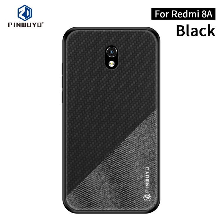 PINWUYO Rong Series Shockproof PC + TPU+ Chemical Fiber Cloth Protective Cover