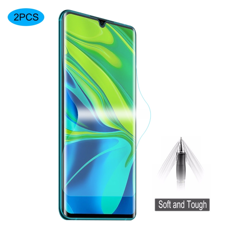 2 PCS ENKAY Hat-Prince 0.1mm 3D Full Screen Protector Explosion-proof Hydrogel Film