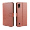 For ZTE Blade A5 2020 Retro Crazy Horse Texture Horizontal Flip Leather Case with Holder & Card Slots & Photo Frame