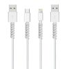 Spiral Style Silicone Data Cable Protective Cover Anti-wire Break Winder